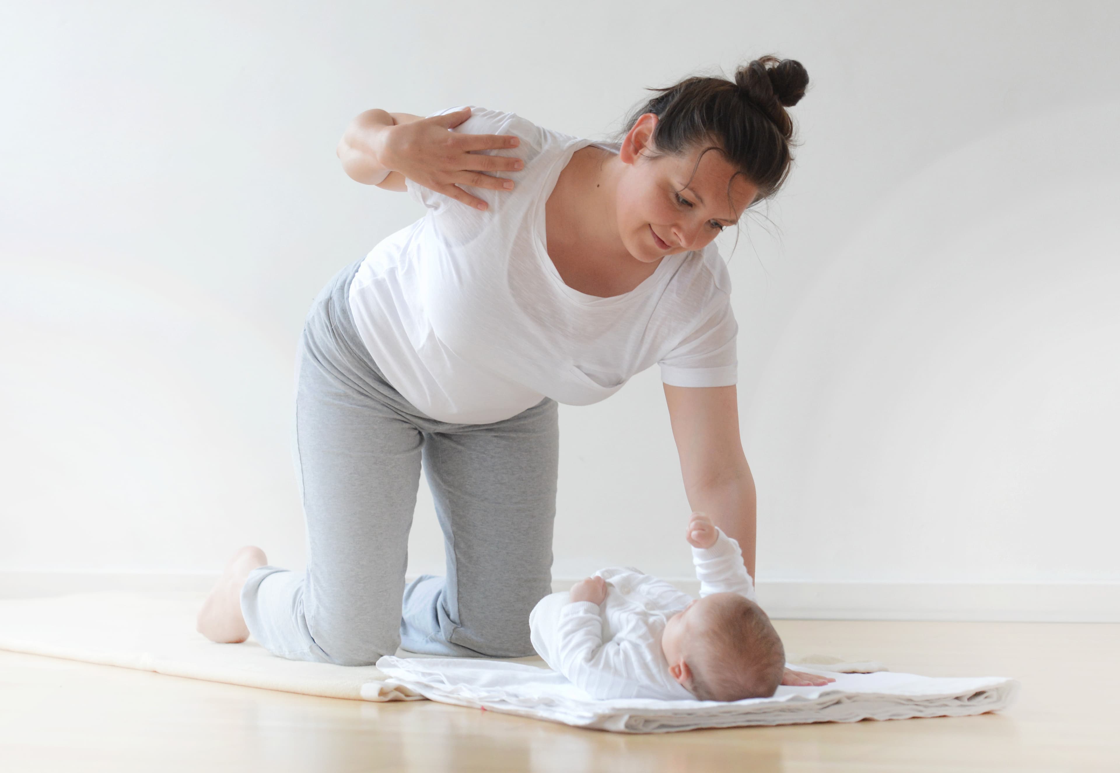 Rückbildung mit Baby